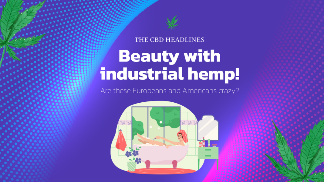 industrial hemp in the beauty and healthcare